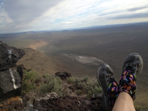 gaiters can help cut down on the "Pearl of Pain"