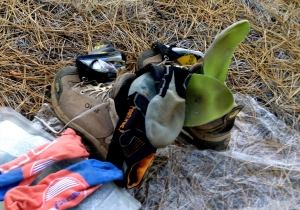rotating socks and drying insoles