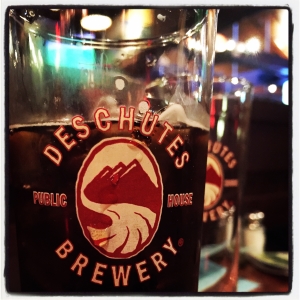Mighty fine root beer at Deschutes