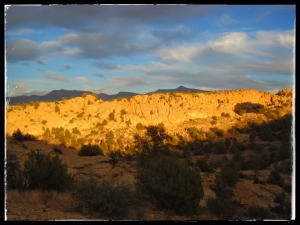 Warm sun on the Grand Enchantment Trail